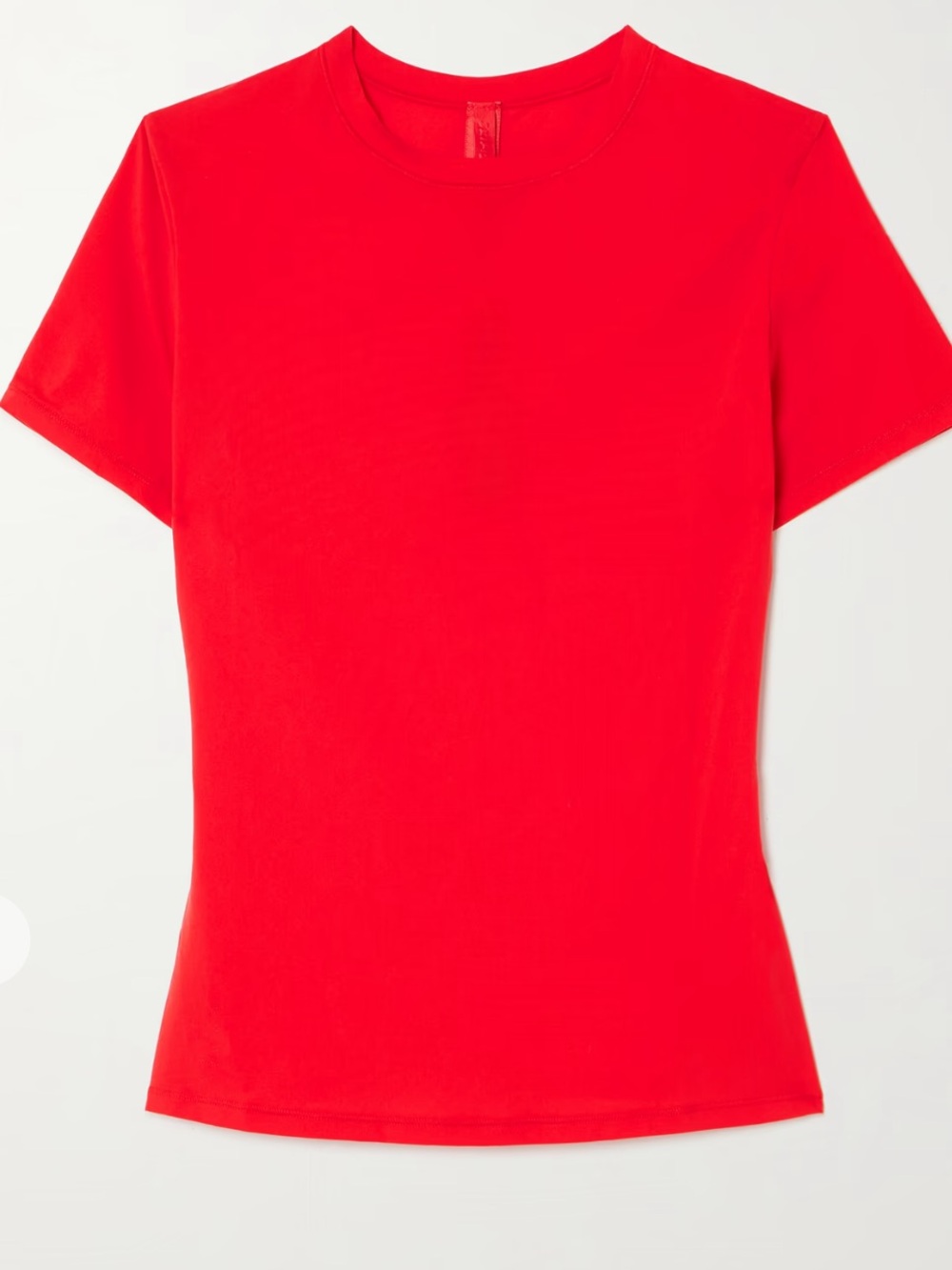 SKIMS Fits Everybody T-shirt Cherry Red Size Medium